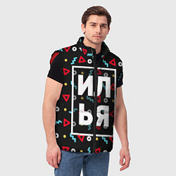 Мужской жилет Илья, цвет: 3D-красный — фото 2