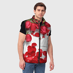 Мужской жилет Сильные чуства, цвет: 3D-черный — фото 2