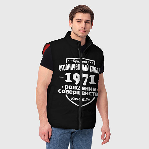 Мужской жилет Рождение совершенства 1971 / 3D-Красный – фото 3