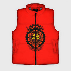 Мужской жилет СССР, цвет: 3D-светло-серый