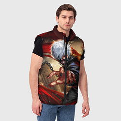 Мужской жилет Blood, цвет: 3D-черный — фото 2