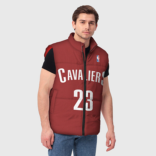 Мужской жилет Cavaliers Cleveland 23: Red / 3D-Красный – фото 3
