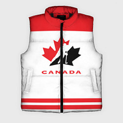 Мужской жилет Canada Team, цвет: 3D-черный