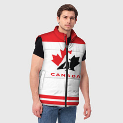 Мужской жилет Canada Team, цвет: 3D-черный — фото 2