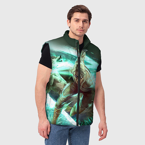 Мужской жилет Цири / 3D-Черный – фото 3