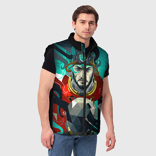 Мужской жилет Prey 3 / 3D-Черный – фото 3