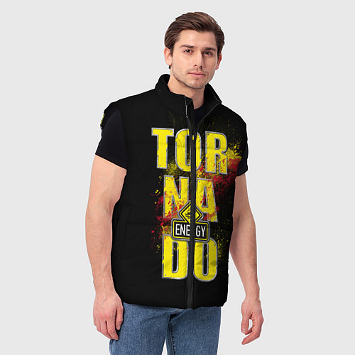 Мужской жилет Tornado / 3D-Черный – фото 3