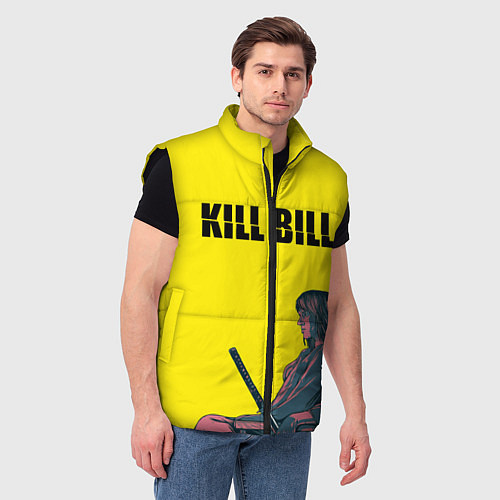 Мужской жилет Kill Bill / 3D-Черный – фото 3