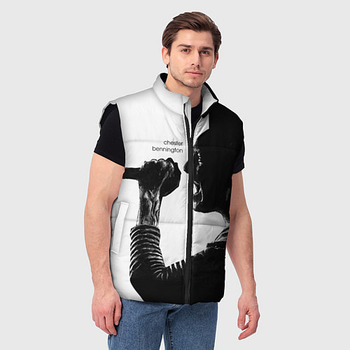 Мужской жилет Bennington Rock / 3D-Черный – фото 3