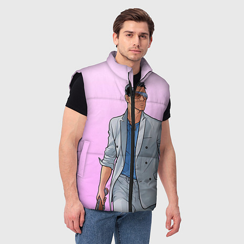 Мужской жилет The Loud House / 3D-Черный – фото 3