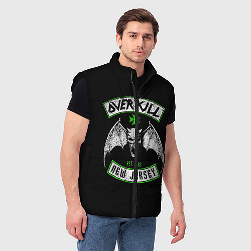 Мужской жилет Overkill: New Jersey / 3D-Черный – фото 3