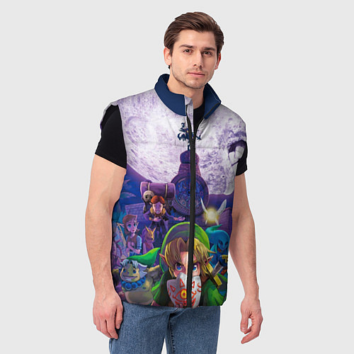 Мужской жилет The Legend of Zelda / 3D-Черный – фото 3