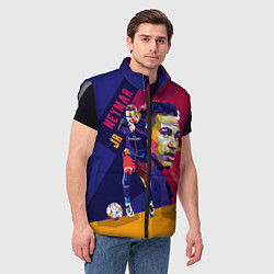 Мужской жилет Jr. Neymar, цвет: 3D-светло-серый — фото 2