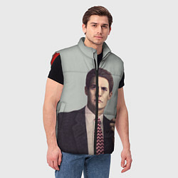 Мужской жилет Агент Купер, цвет: 3D-красный — фото 2