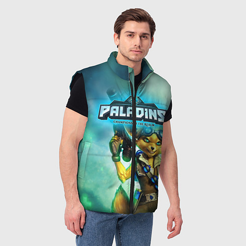 Мужской жилет Paladins / 3D-Черный – фото 3