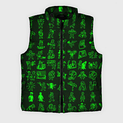 Мужской жилет Персонажи Fallout, цвет: 3D-черный