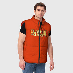 Мужской жилет Clash of Clans, цвет: 3D-красный — фото 2
