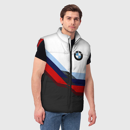 Мужской жилет BMW M SPORT / 3D-Красный – фото 3