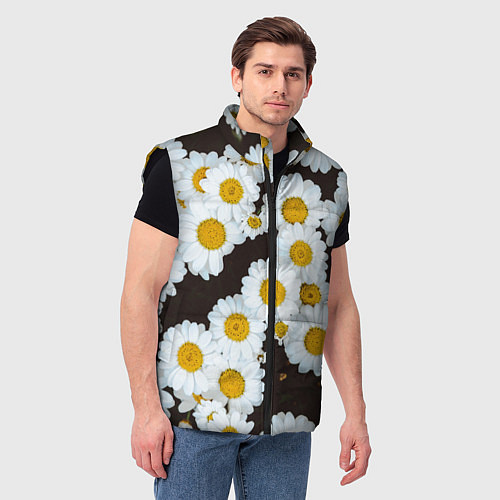 Мужской жилет Аромашки / 3D-Черный – фото 3
