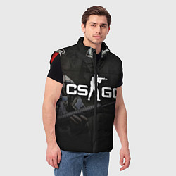 Мужской жилет CS:GO SWAT, цвет: 3D-красный — фото 2