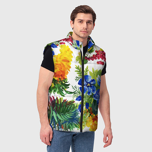 Мужской жилет Summer / 3D-Черный – фото 3