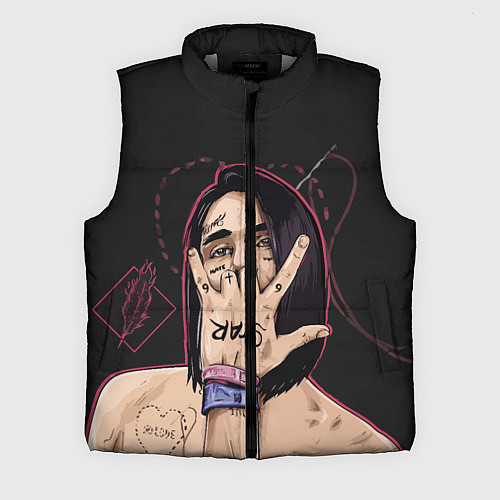 Мужской жилет Face Star / 3D-Светло-серый – фото 1