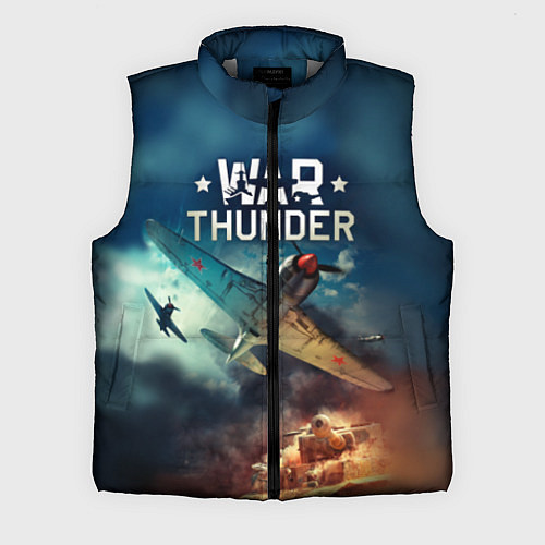 Мужской жилет Гром войны / 3D-Светло-серый – фото 1