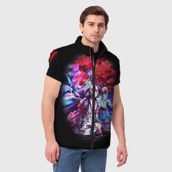 Мужской жилет No Game No Life Zero, цвет: 3D-красный — фото 2