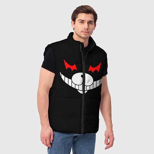 Мужской жилет Monokuma Black / 3D-Черный – фото 3