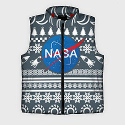 Мужской жилет NASA: New Year, цвет: 3D-красный