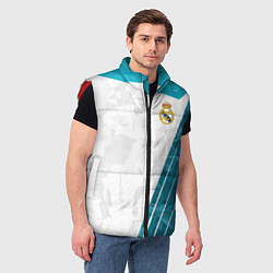 Мужской жилет FC Real Madrid: Abstract, цвет: 3D-красный — фото 2