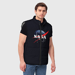 Мужской жилет NASA: Black Space, цвет: 3D-светло-серый — фото 2