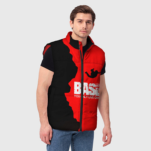 Мужской жилет Base Jumping: B&R / 3D-Красный – фото 3