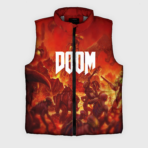 Мужской жилет DOOM: Hellfire / 3D-Светло-серый – фото 1