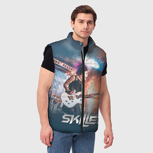 Мужской жилет Skillet: Korey Cooper / 3D-Черный – фото 3