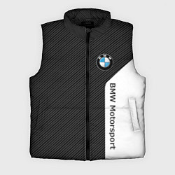 Мужской жилет BMW CARBON БМВ КАРБОН, цвет: 3D-черный