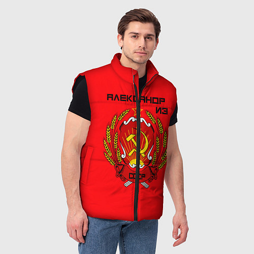 Мужской жилет Александр из СССР / 3D-Черный – фото 3