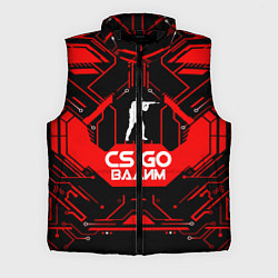 Мужской жилет CS:GO - Вадим, цвет: 3D-черный