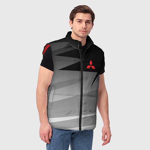 Мужской жилет MITSUBISHI SPORT / 3D-Красный – фото 3