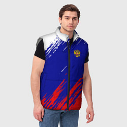 Мужской жилет RUSSIA SPORT, цвет: 3D-светло-серый — фото 2