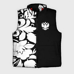 Мужской жилет Russia: B&W Floral, цвет: 3D-красный