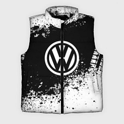 Мужской жилет Volkswagen: Black Spray, цвет: 3D-черный