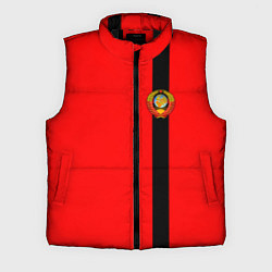 Мужской жилет Советский Союз, цвет: 3D-черный