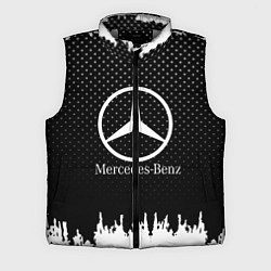 Мужской жилет Mercedes-Benz: Black Side, цвет: 3D-светло-серый