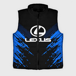 Мужской жилет Lexus: Blue Anger, цвет: 3D-черный