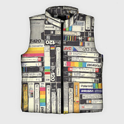 Мужской жилет VHS-кассеты, цвет: 3D-черный