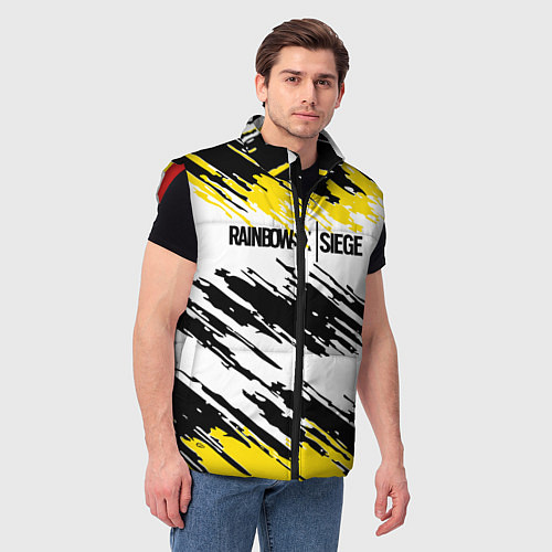 Мужской жилет Rainbow Six Siege: Yellow / 3D-Красный – фото 3