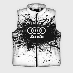 Мужской жилет Audi: Black Spray, цвет: 3D-черный