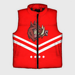 Мужской жилет Спартанский кабан, цвет: 3D-черный