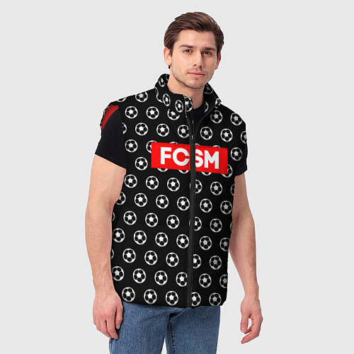Мужской жилет FCSM Supreme / 3D-Красный – фото 3